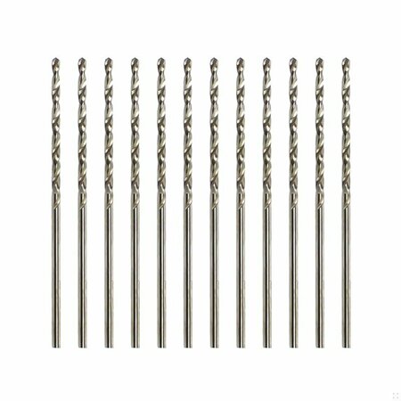 EXCEL BLADES #61 High Speed Drill Bits Precision Drill Bits, 12PK 50061IND